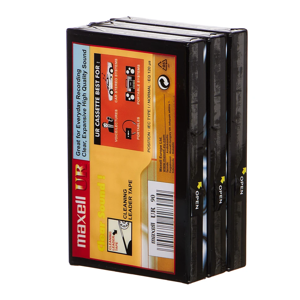 Maxell - Audio Tape Leerkassetten UR90
