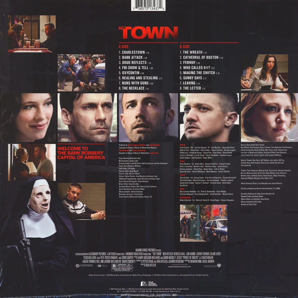 Harry Gregson-Williams - OST The Town Colored Vinyl Edition