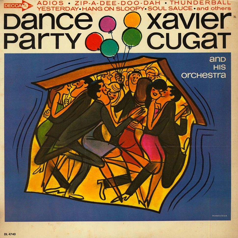 Xavier Cugat And His Orchestra - Dance Party