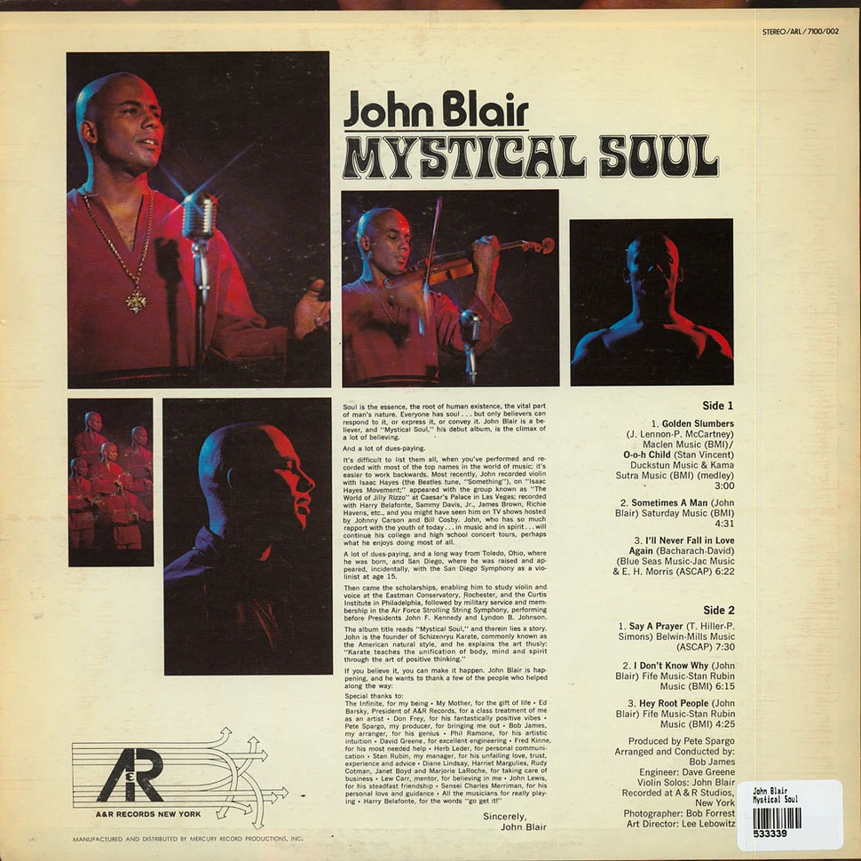 John Blair - Mystical Soul