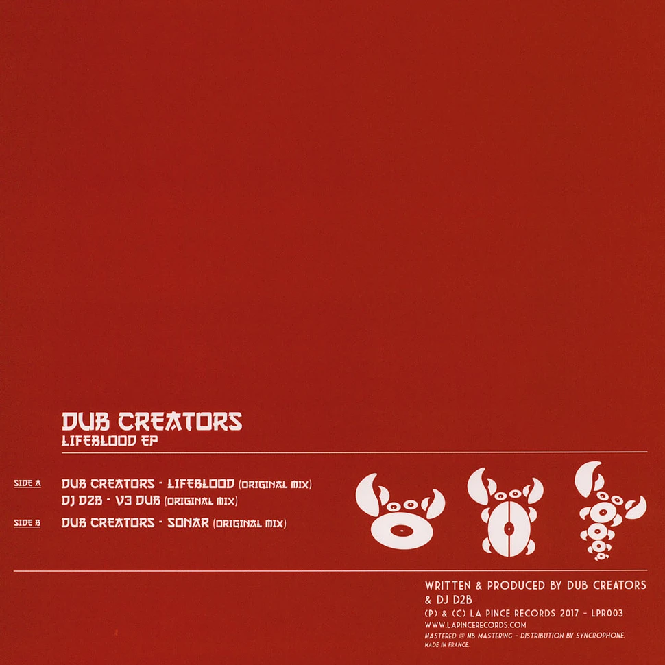 Dub Creators - Lifeblood EP