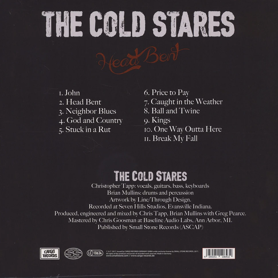 The Cold Stares - Head Bent