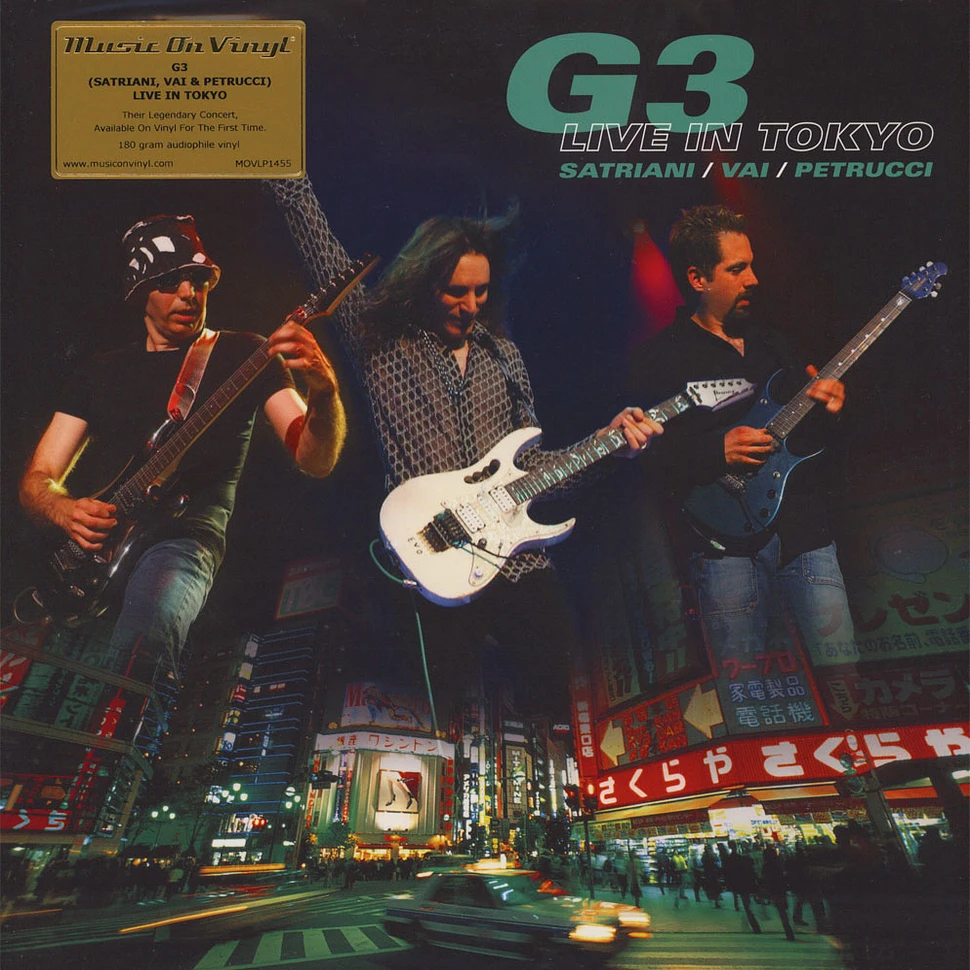 G3 (Joe Satriani, Steve Vai, John Petrucci) - Live In Tokyo