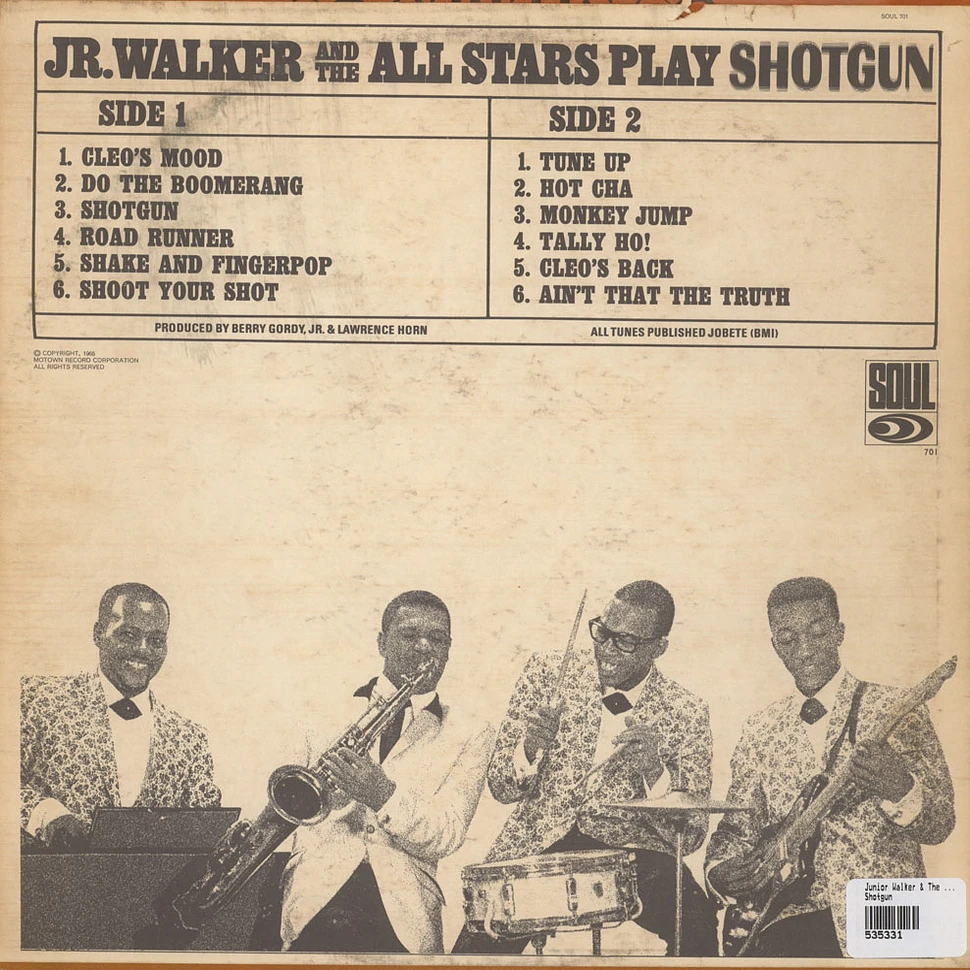 Junior Walker & The All Stars - Shotgun