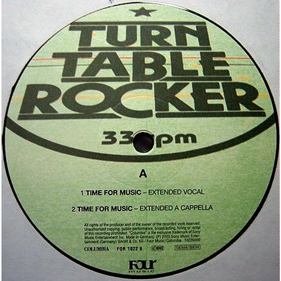 Turntablerocker - Time For Music