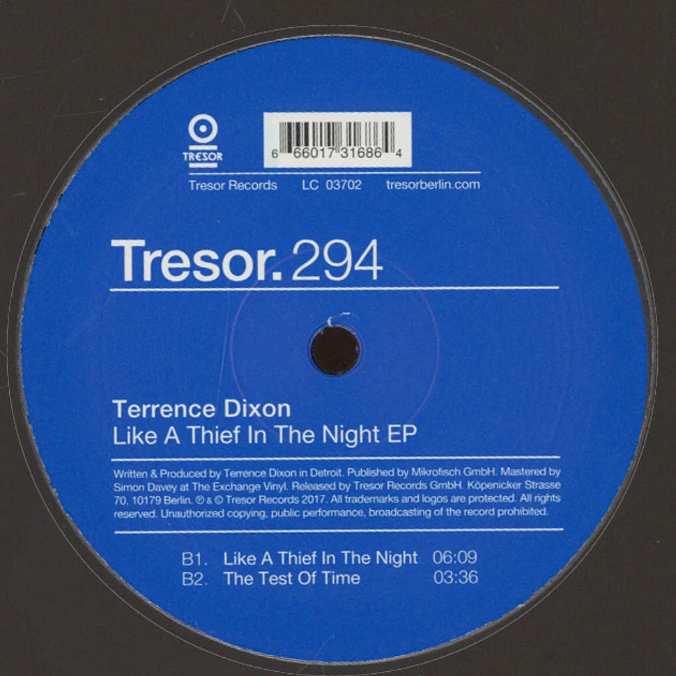 Terrence Dixon - Like A Thief In The Night EP
