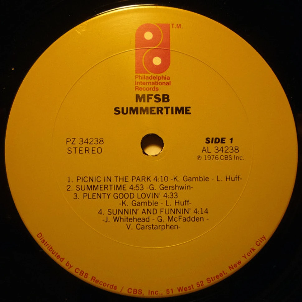 MFSB - Summertime