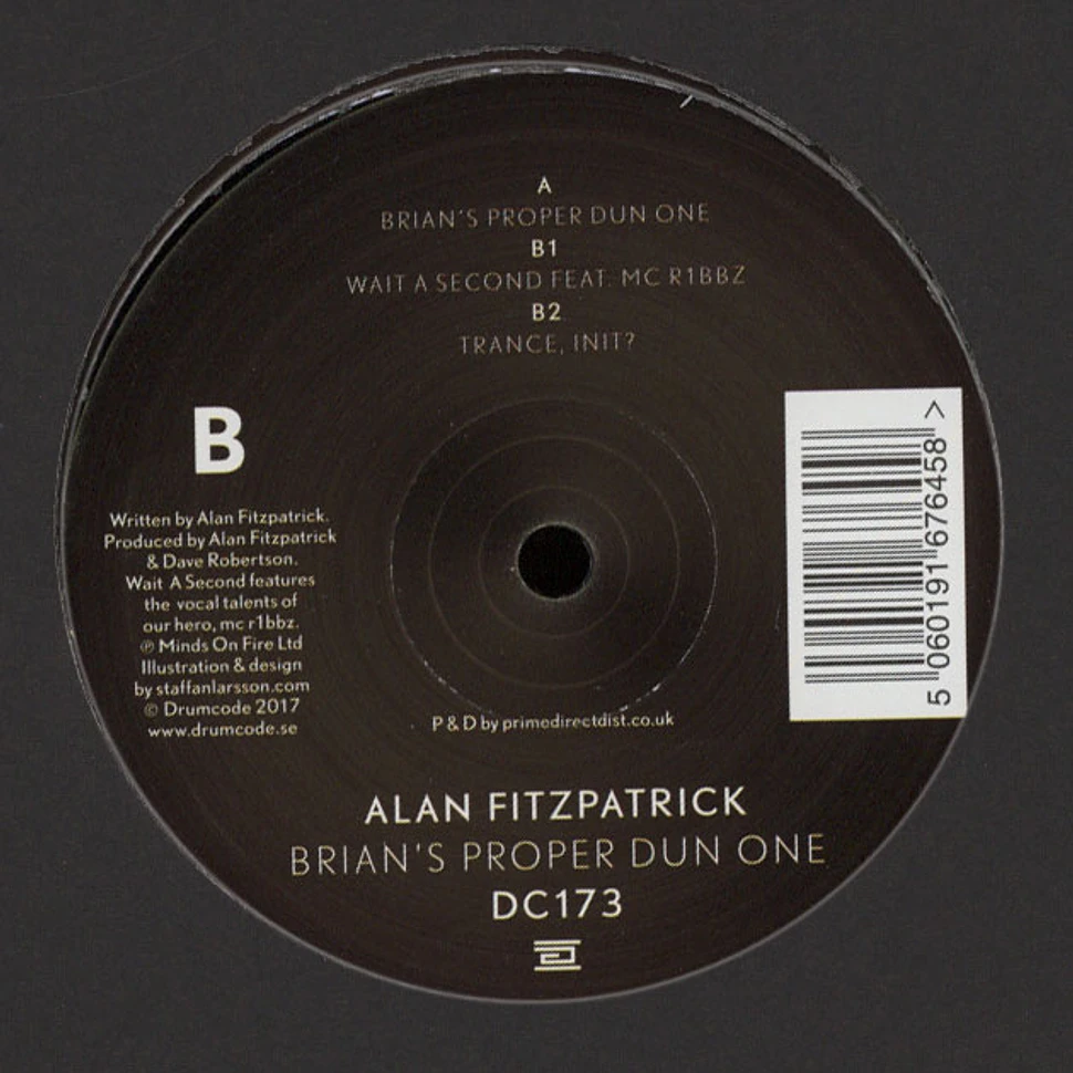 Alan Fitzpatrick - Brian’s Proper Dun One