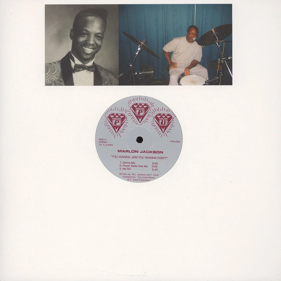 Marlon Jackson / Tony Cook - You Wanna Jam You Wanna Party / I Ain't Going Nowhere