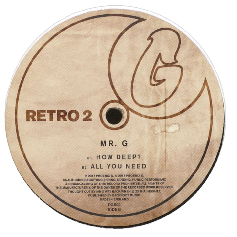 Mr. G - Retro 2