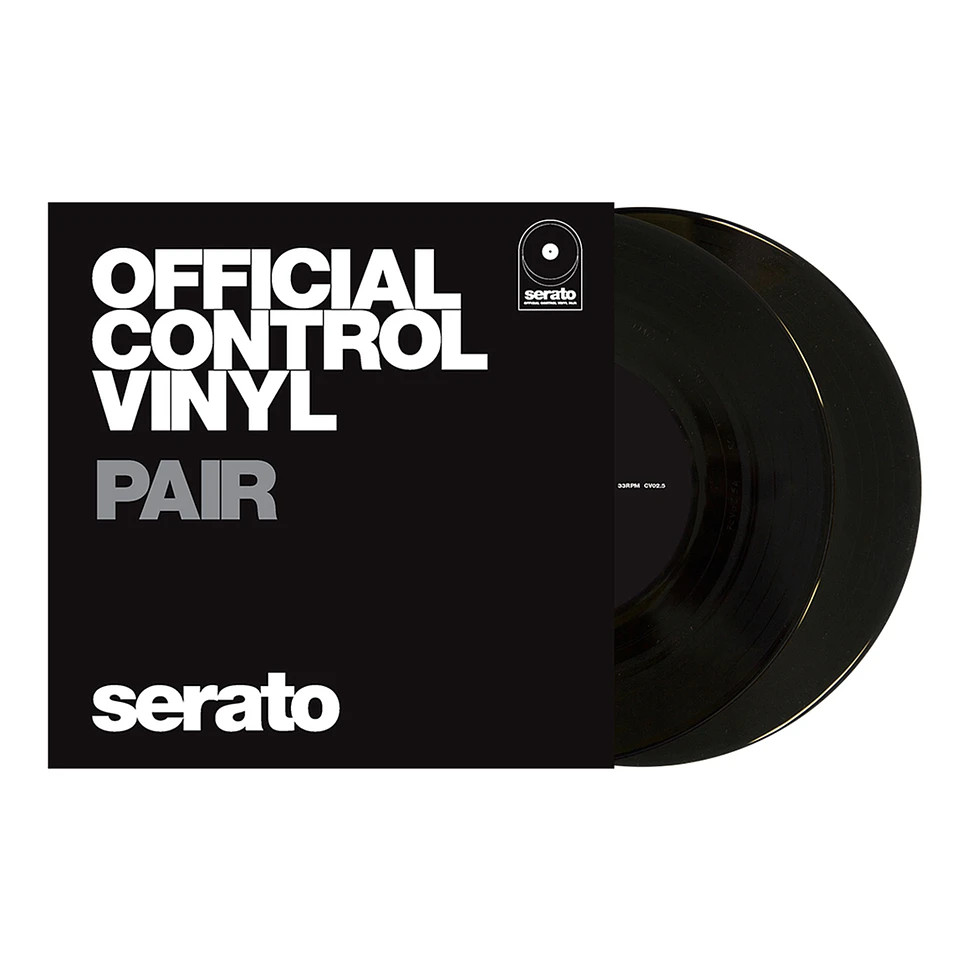 Numark x Serato - PT01 Scratch x 7" Control Vinyl (Pair) HHV Bundle