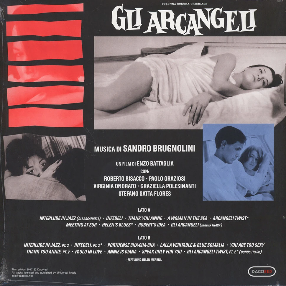 Sandro Brugnolini - Gli Arcangeli Colored Vinyl Edition
