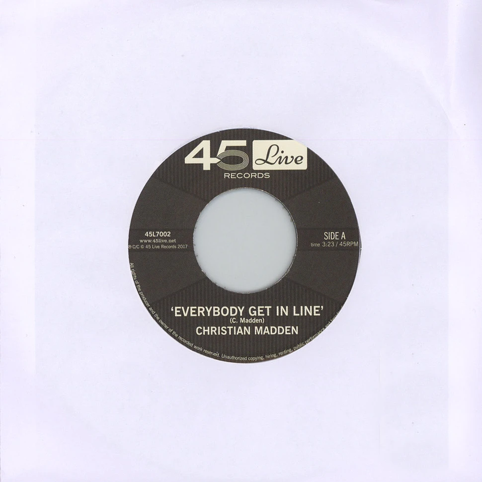 Christian Madden - Everybody Get In Line