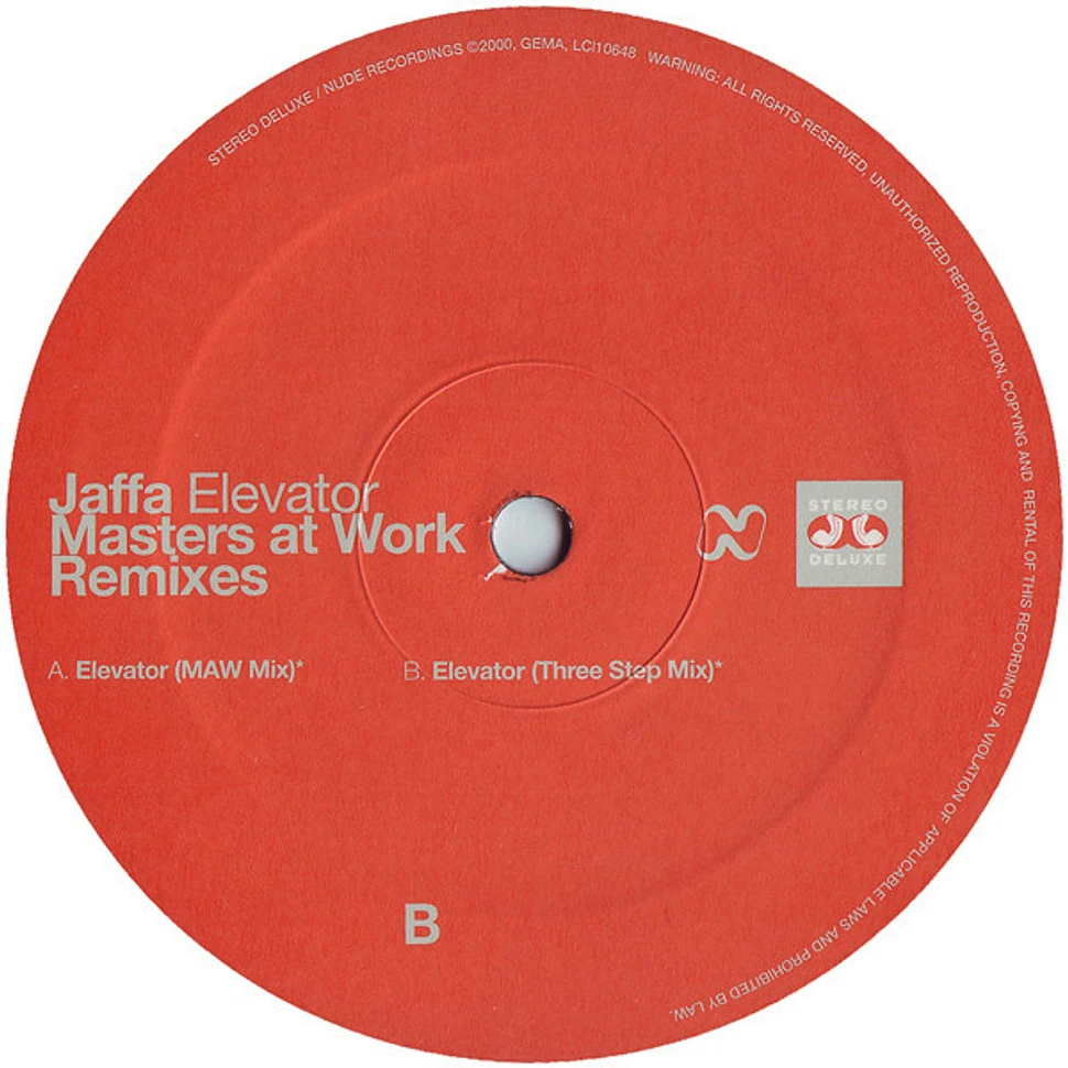 Jaffa - Elevator (Masters At Work Remixes)