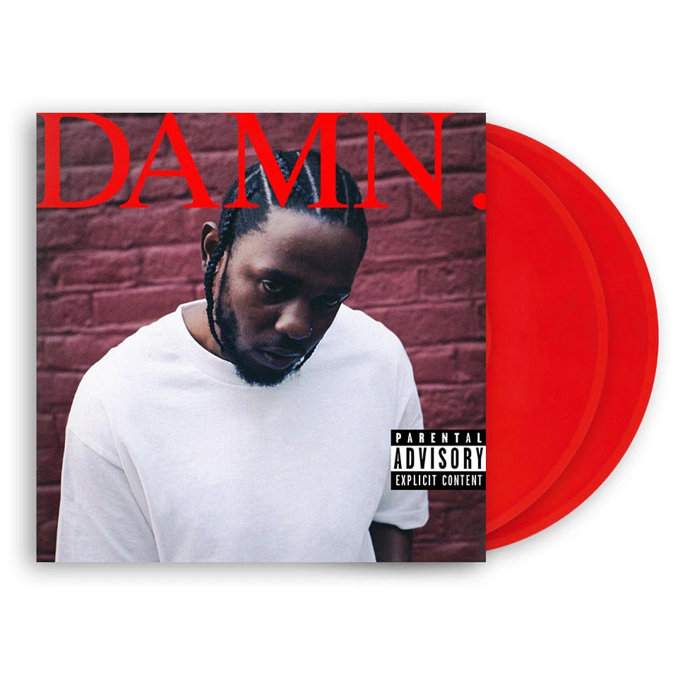 Kendrick Lamar - DAMN. HHV Exclusive Red Vinyl - Vinyl 2LP - 2017 - - Original HHV