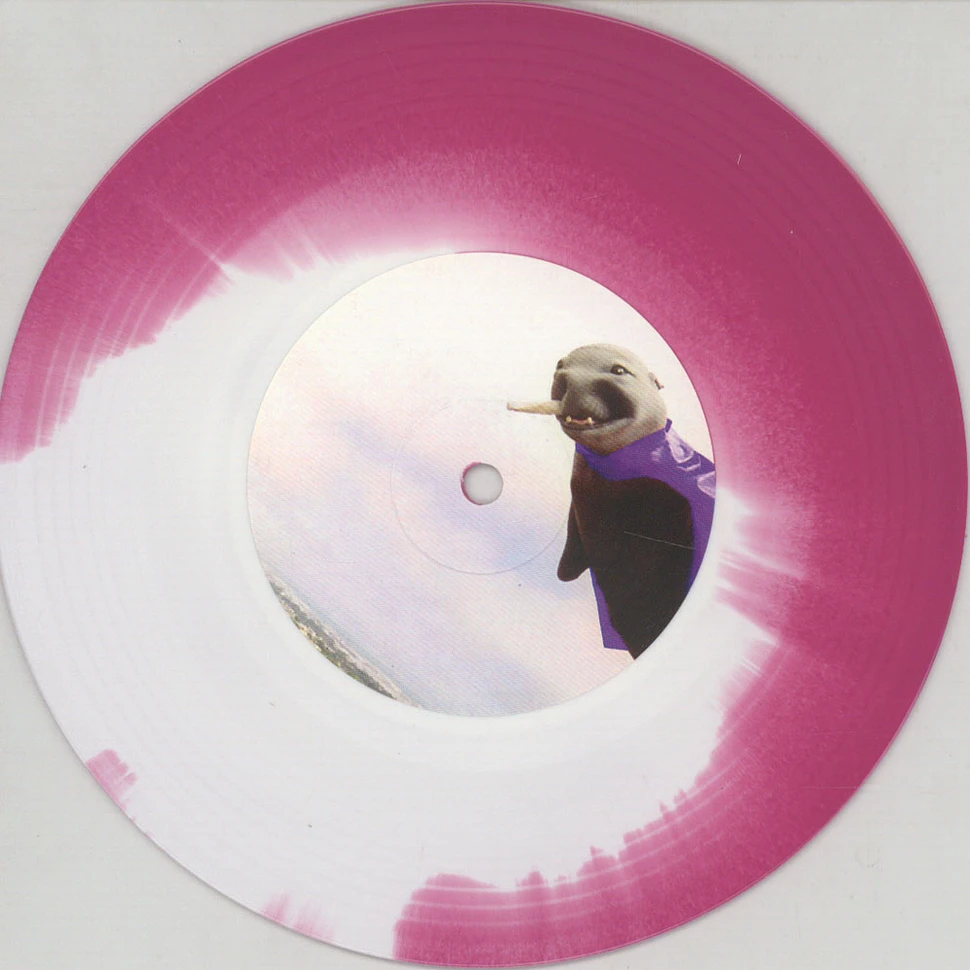 DJ Qbert - Super Seal Giant Robo V.1 (Head) White & Purple Vinyl Edition (Small Weapons Cover)