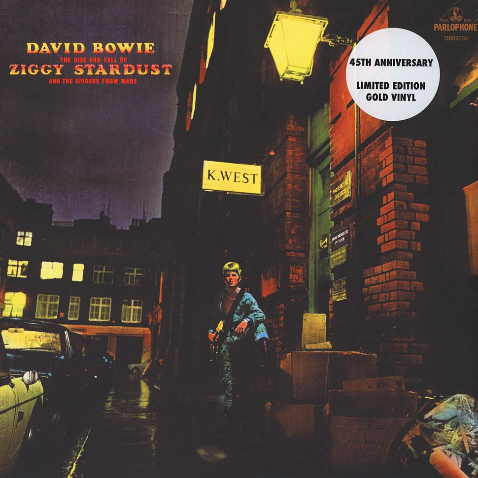 David Bowie - The Rise And Fall Of Ziggy Stardust And The Spiders From Mars Gold Vinyl Edition