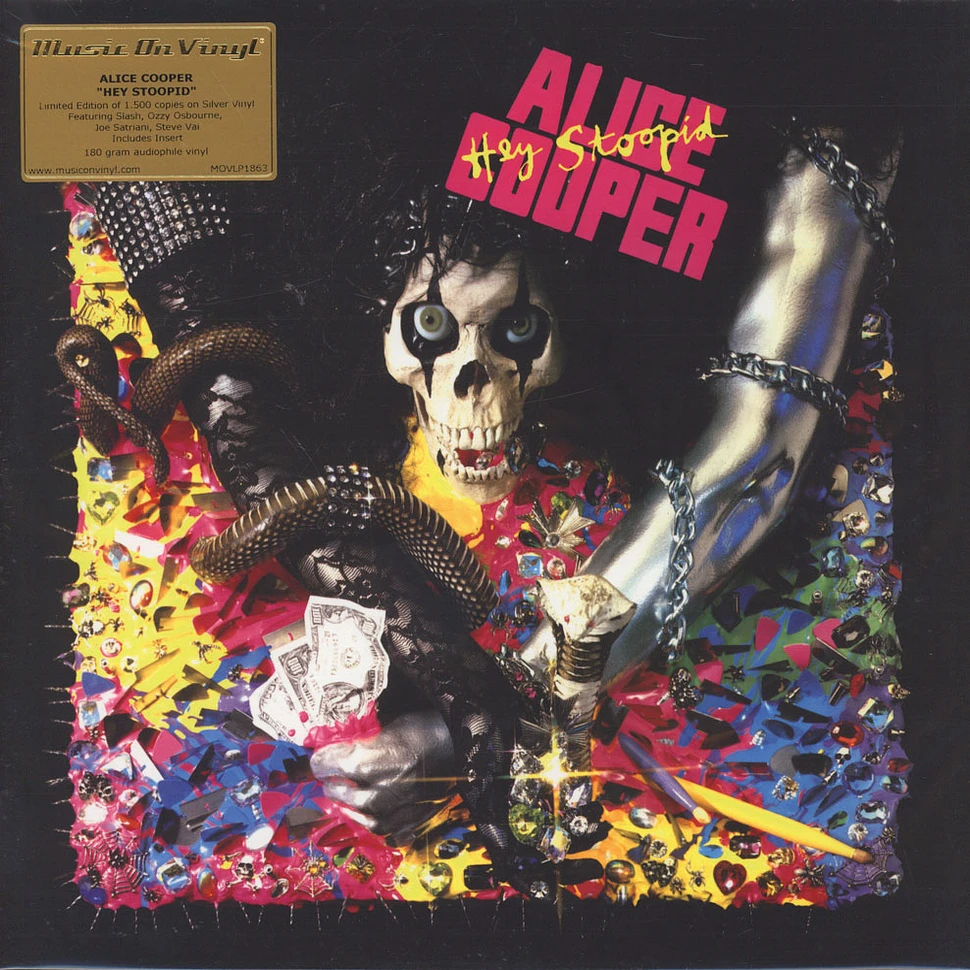 Alice Cooper - Hey Stoopid Silver Vinyl Edition