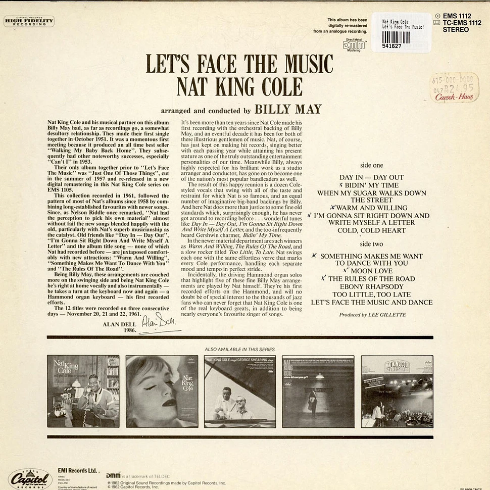 Nat King Cole - Let's Face The Music!