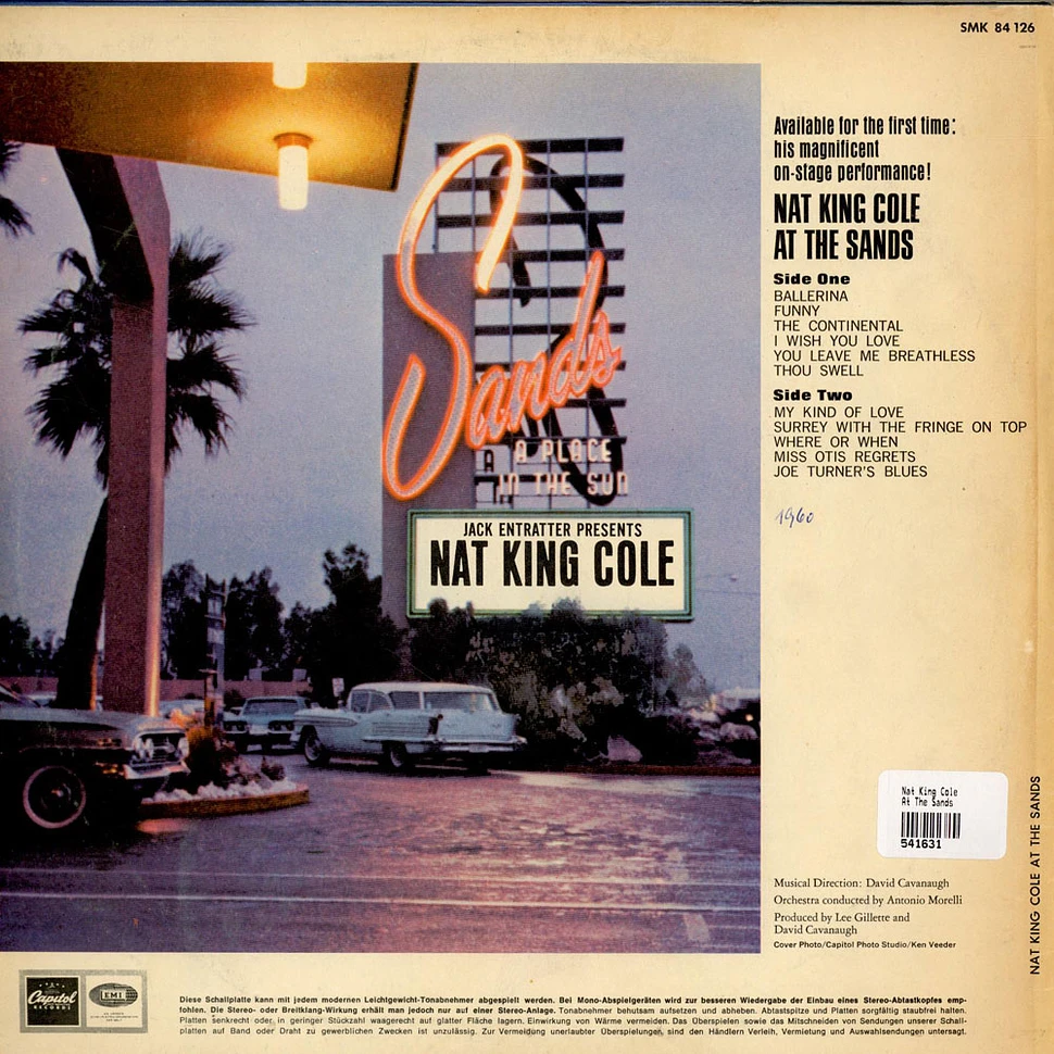 Nat King Cole - At The Sands