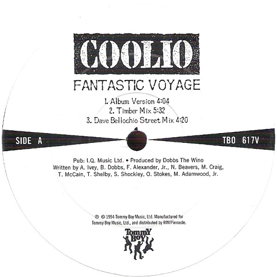 Coolio - Fantastic Voyage - Vinyl 12