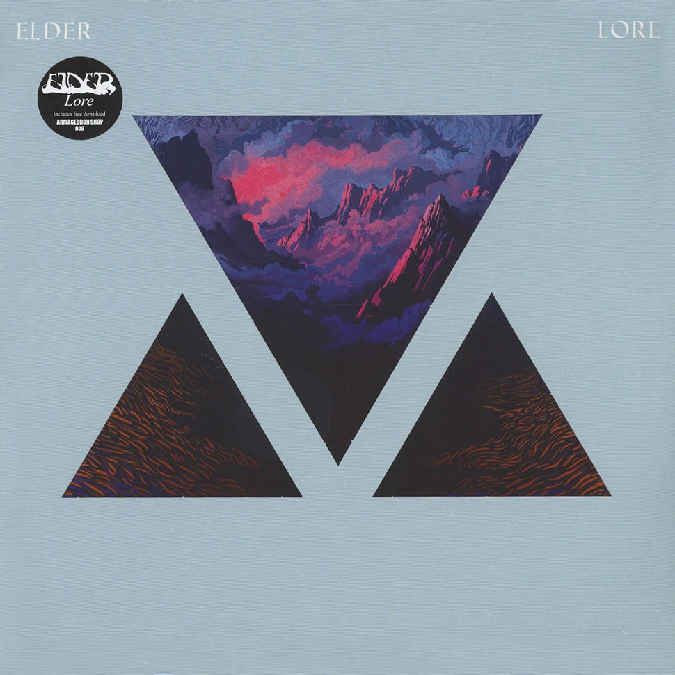 Elder - Lore Clear Blue With Smoke Vinyl Edition