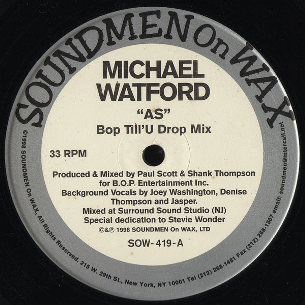 Michael Watford - As