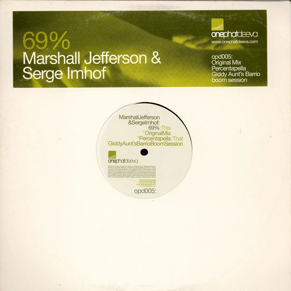 Marshall Jefferson & Serge Imhof - 69%