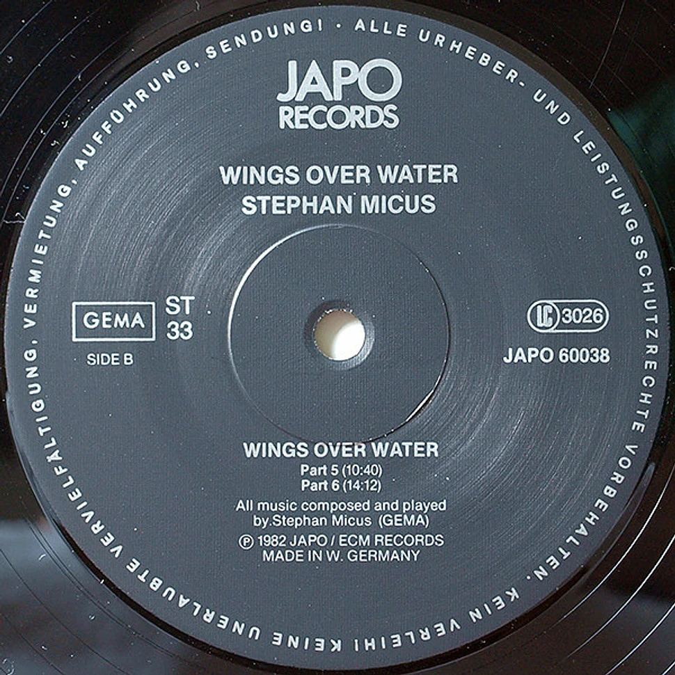 Stephan Micus - Wings Over Water