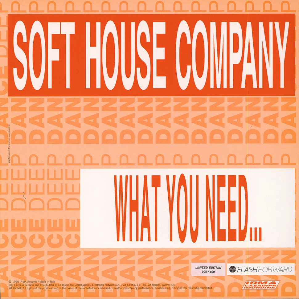 Soft House Company - What You Need… Colored Vinyl Edition