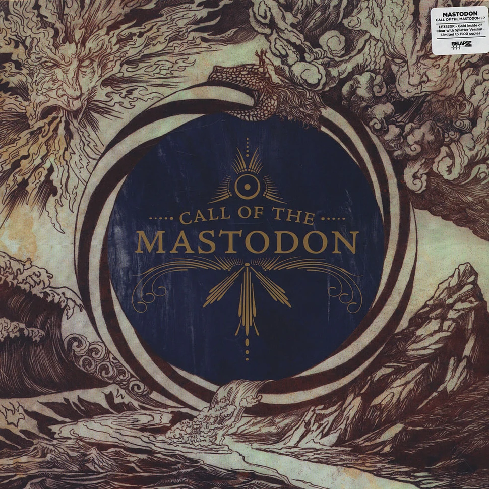 Mastodon - Call Of The Mastodon Metallic Gold Vinyl Edition