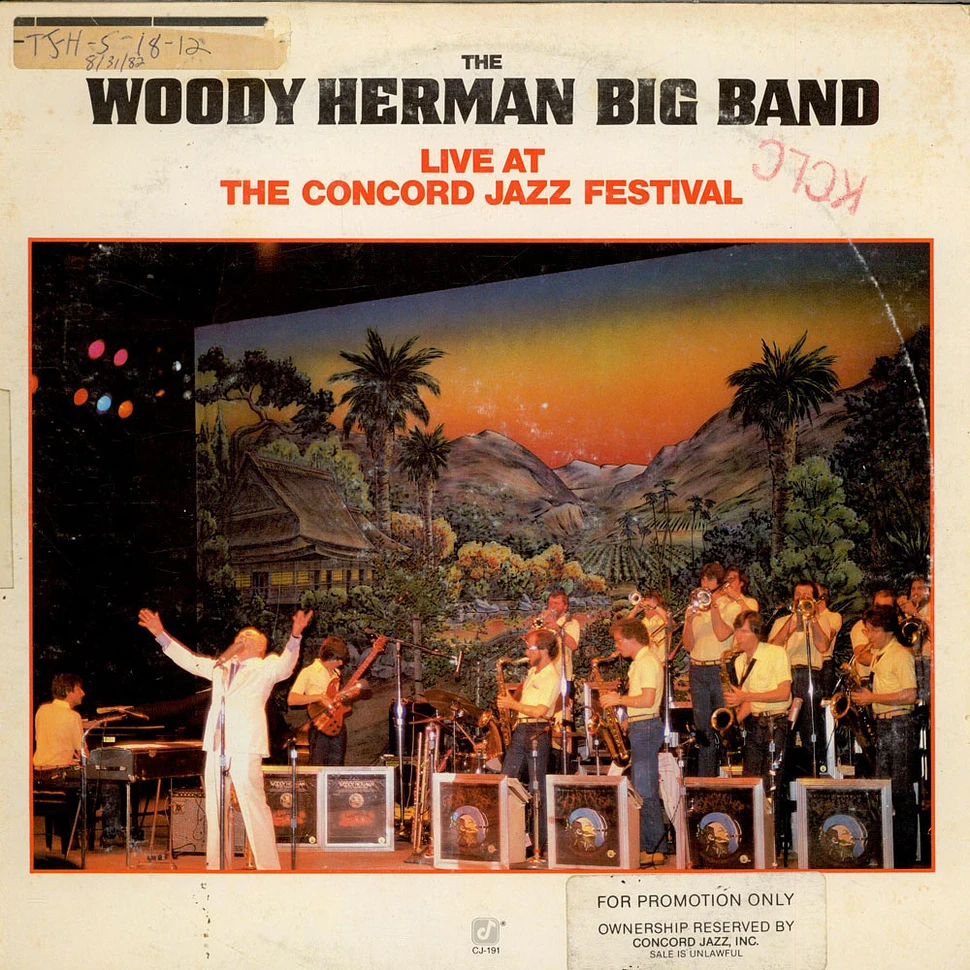 The Woody Herman Big Band - Live At The Concord Jazz Festival