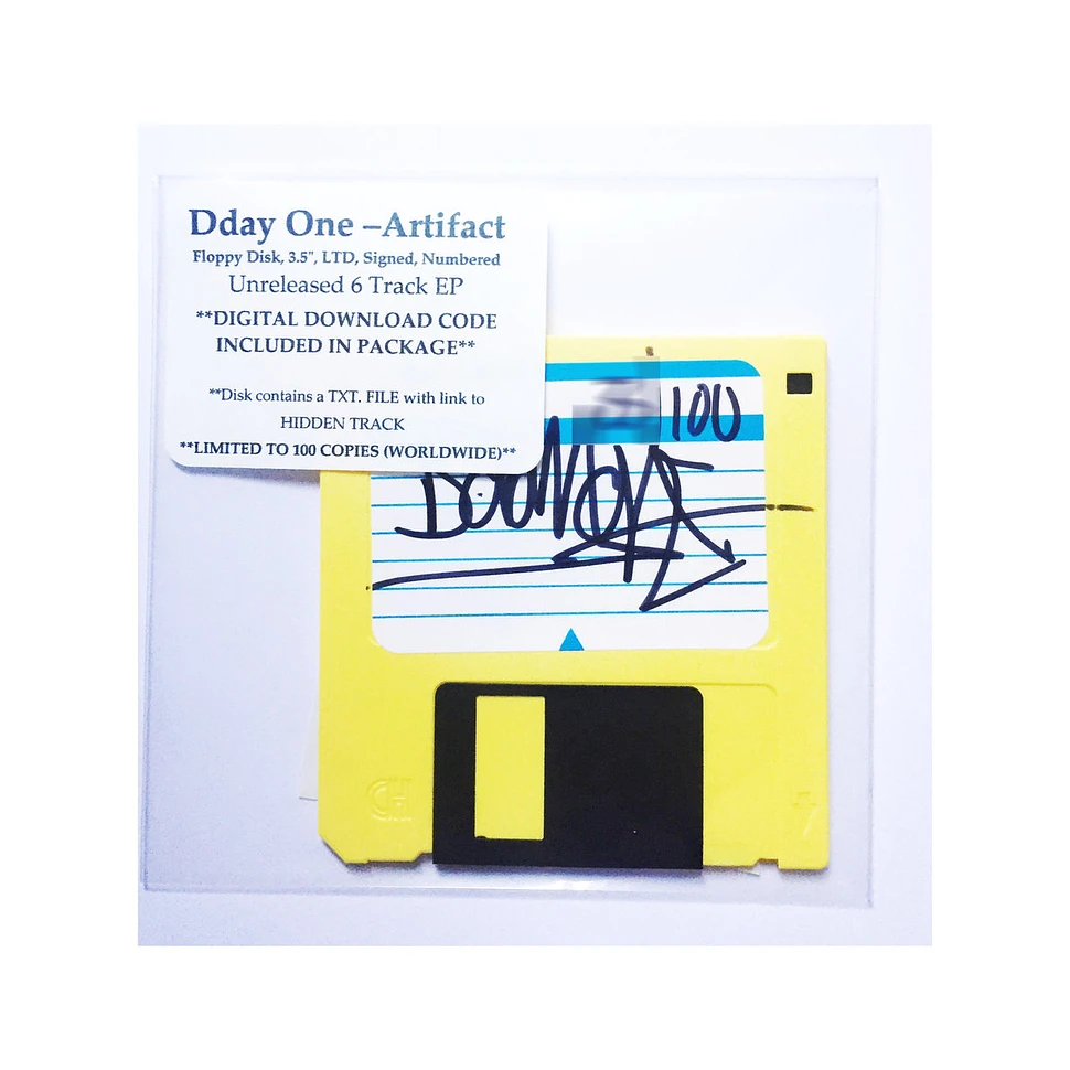 Dday One - Artifact EP - Floppy Disk