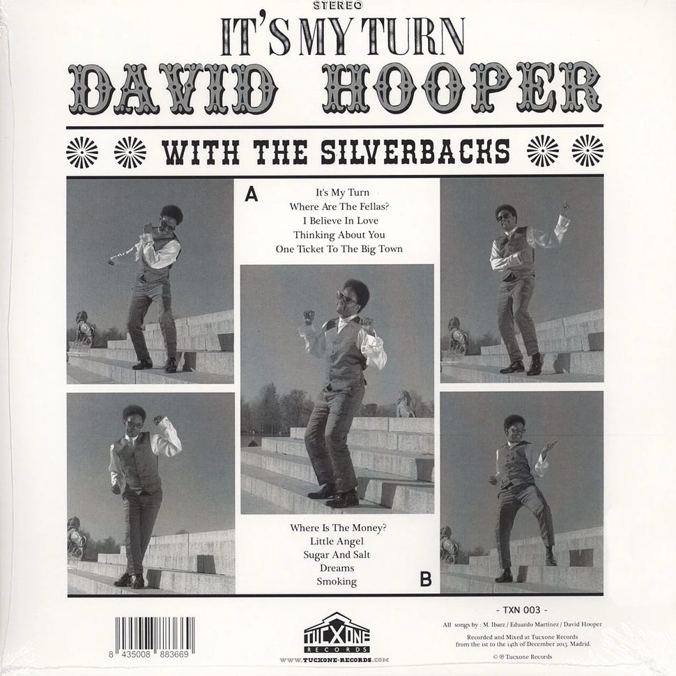 David Hooper & The Silverbacks - It's My Turn