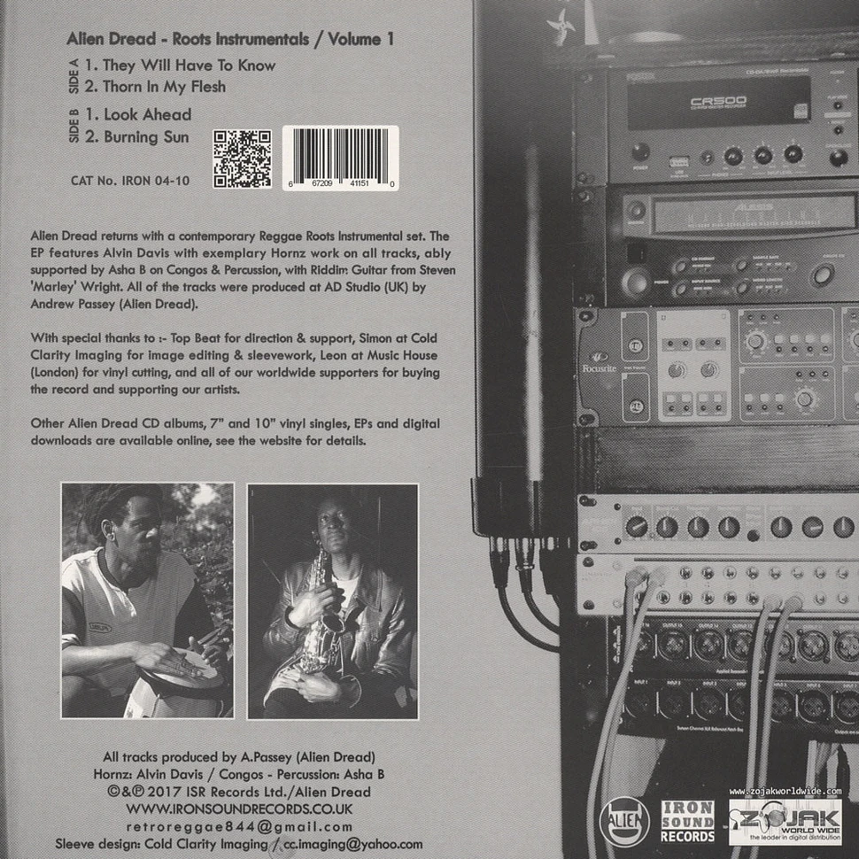 Alien Dread, Alvin Davis, Asha B - Roots Instrumentals Volume 1