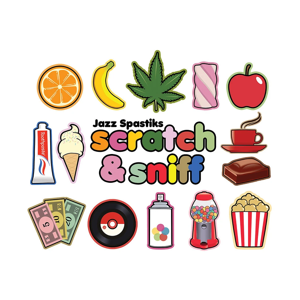 Jazz Spastiks - Scratch & Sniff CD + Book Bundle