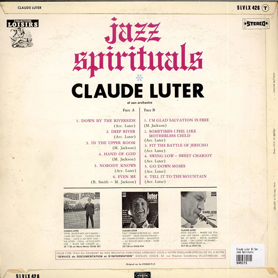 Claude Luter Et Son Orchestre - Jazz Spirituals