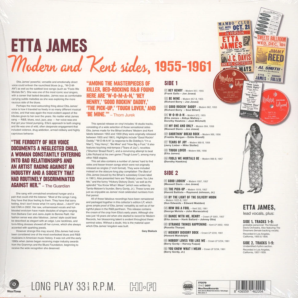 Etta James - Tears Of Joy (Modern And Kent Sides 1956-1962)