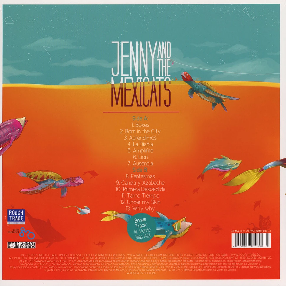 Jenny And The Mexicats - Open Sea / Mar Abierto Extended Version
