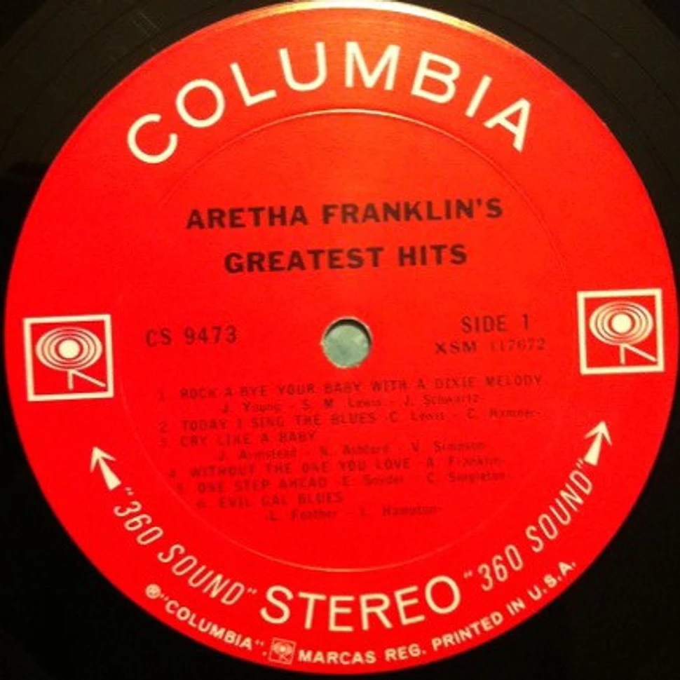 Aretha Franklin - Aretha Franklin's Greatest Hits