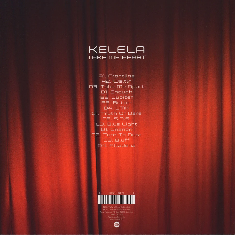 Kelela - Take Me Apart Clear Vinyl Edition