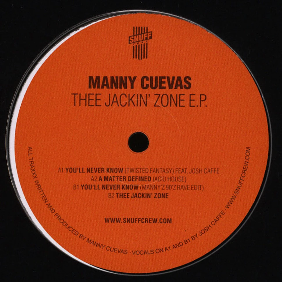 Manny Cuevas - Thee Jackin' Zone EP