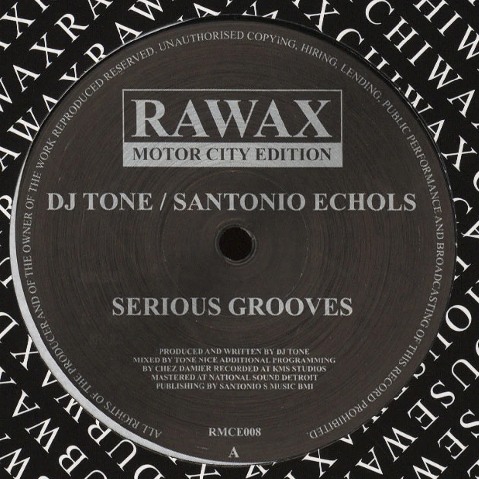 DJ Tone - Serious Grooves