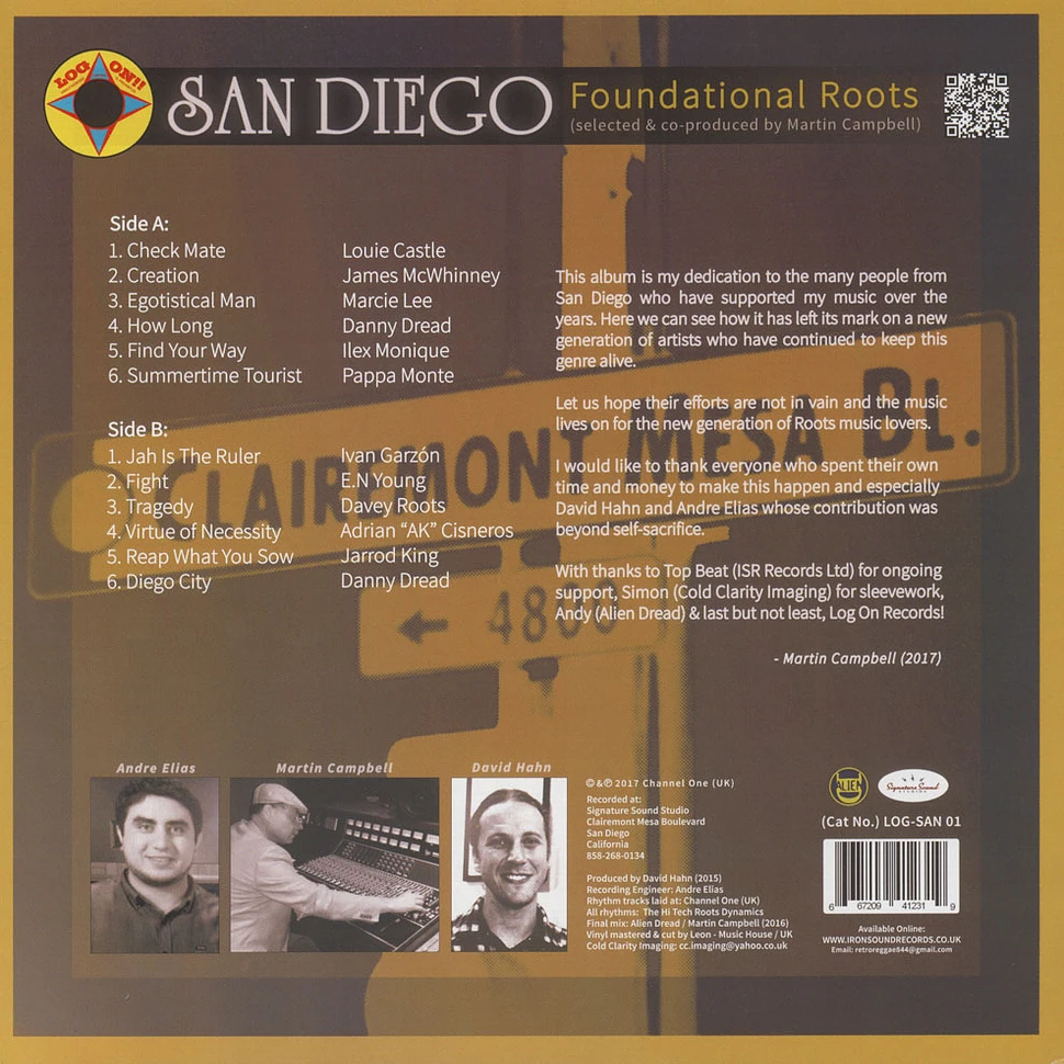 V.A. - San Diego Foundational Roots