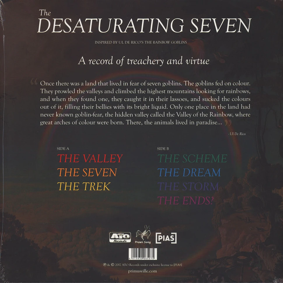 Primus - The Desaturating Seven Colored Vinyl Edition