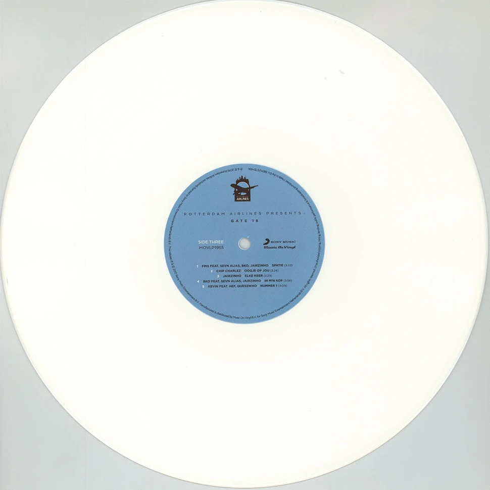 V.A. - Rotterdam Airlines presents Gate 16 White Vinyl Edition