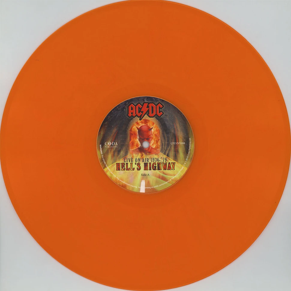 AC/DC - Hell's Highway - Live On Air 1974-'79 Orange Vinyl Edition
