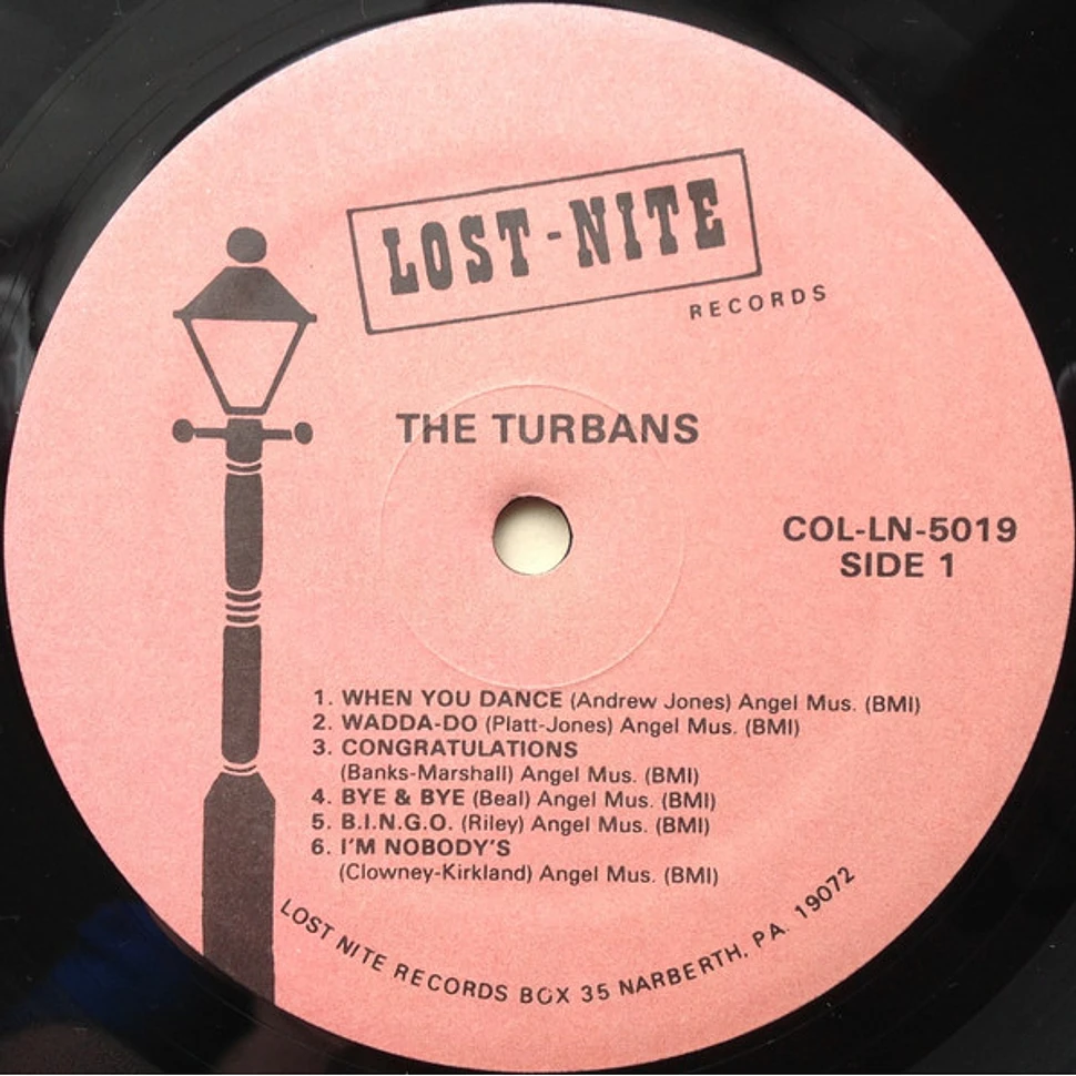 The Turbans - The Best Of The Turbans - Featuring, When You Dance