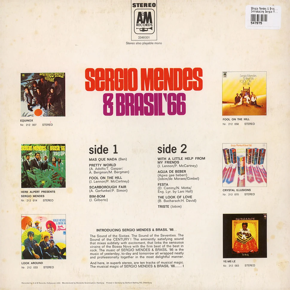 Sérgio Mendes & Brasil '66 - Introducing Sergio Mendes & Brasil 66