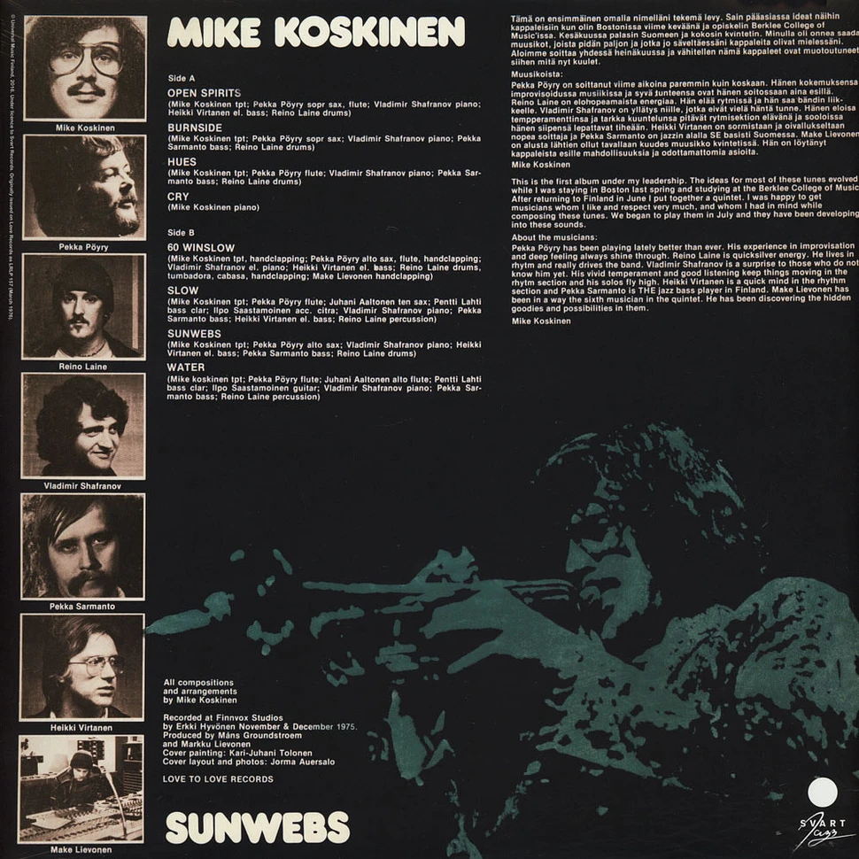 Mike Koskinen - Sunwebs Pinkk Vinyl Edition